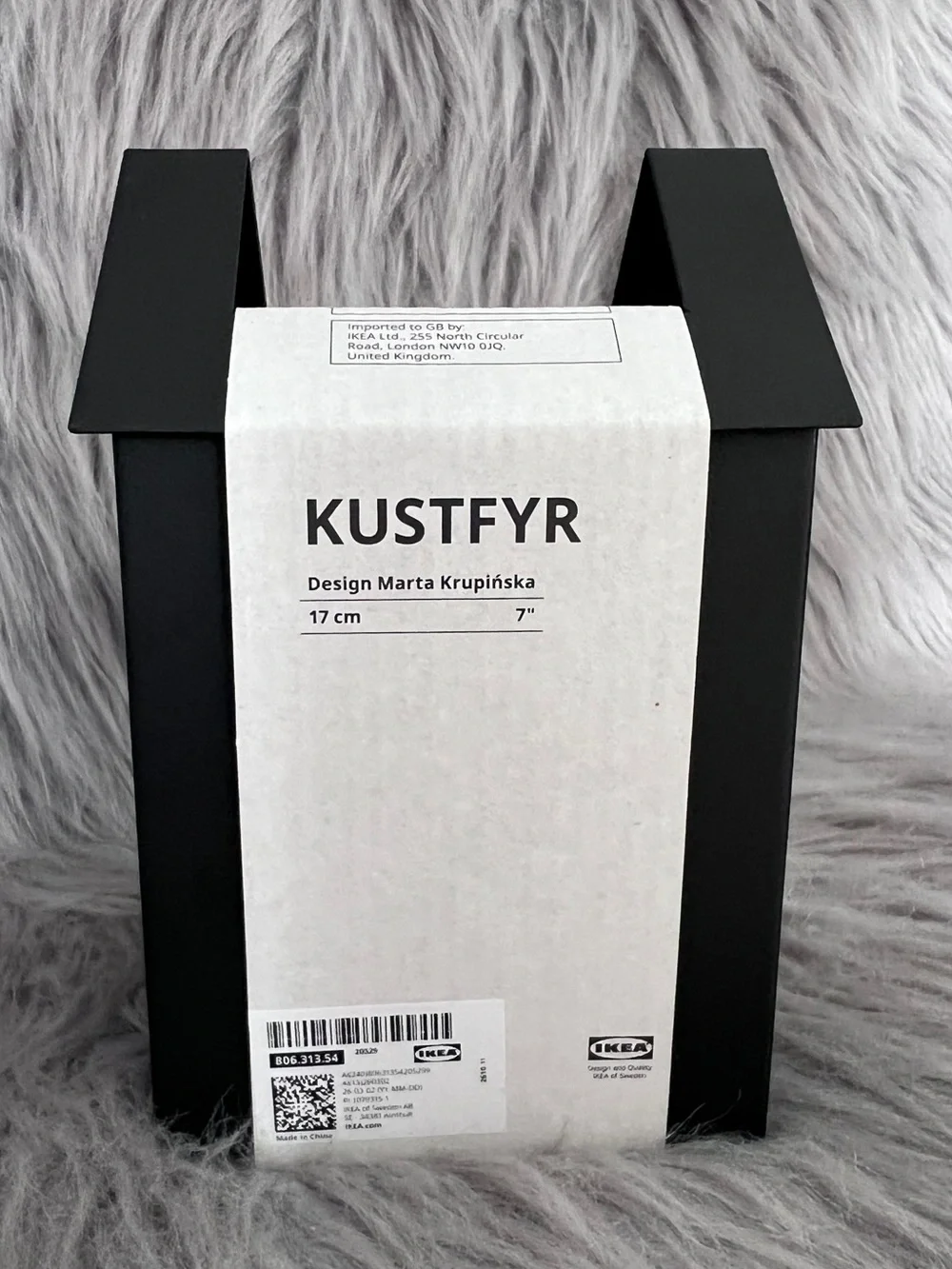 Ghost, Cat, Bat Tea Light Holder - Black & White - NWT - IKEA Kustfyr